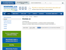 Tablet Screenshot of medilab.sk